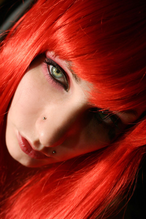 Red Hair Stock by Glamourousacid_stock