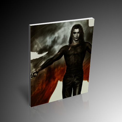 The Crow Digital Painting Tutorial - Ebook Cover