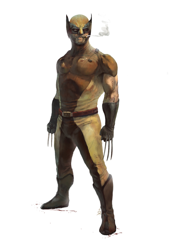 Wolverine by Oscar Romer (Behance)