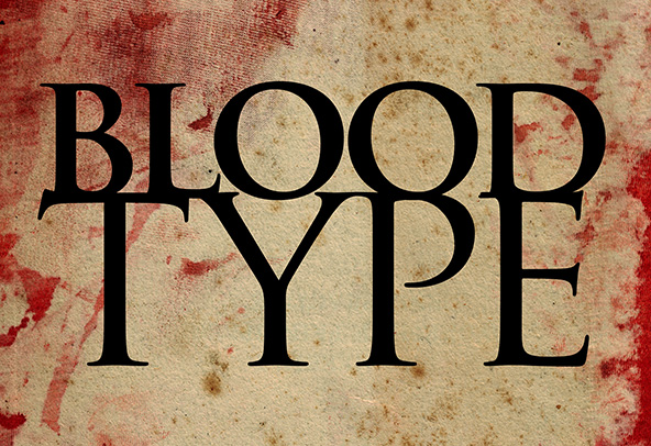 Blood Type Photoshop Tutorial Add Type