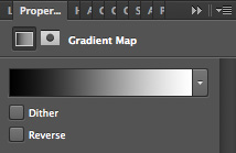 Dark Abstract Photoshop Tutorial - Gradient Map, Black and White